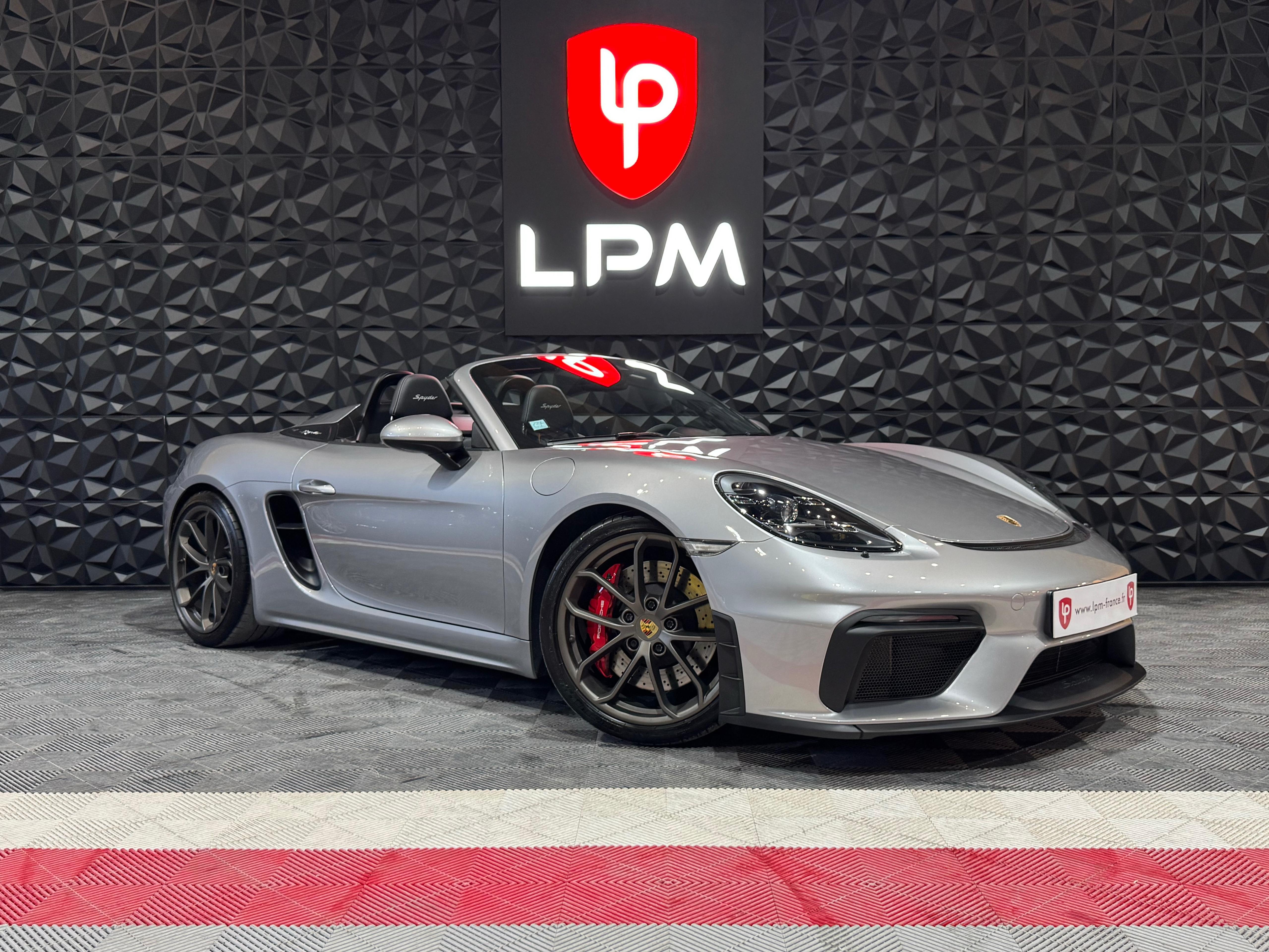 BOXSTER 718 SPYDER 4.0 420CH ORIGINE FR BVM 29K D'OPTIONS